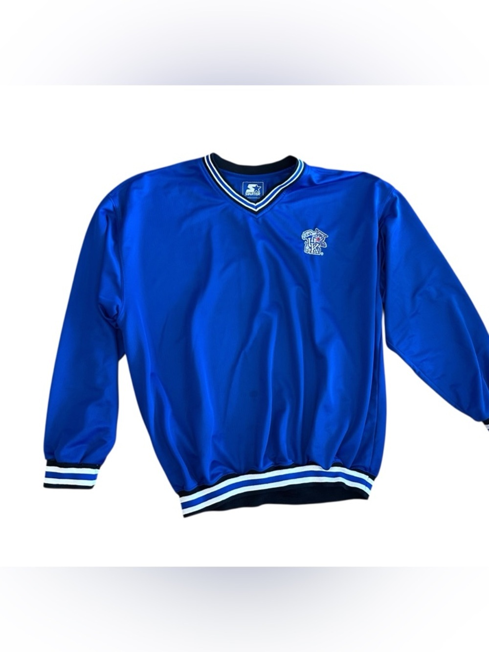 Men’s Starter University of Kentucky UK Wildcats Windbreaker Jacket Large
